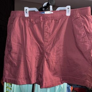Men's Casual Shorts in Maroon